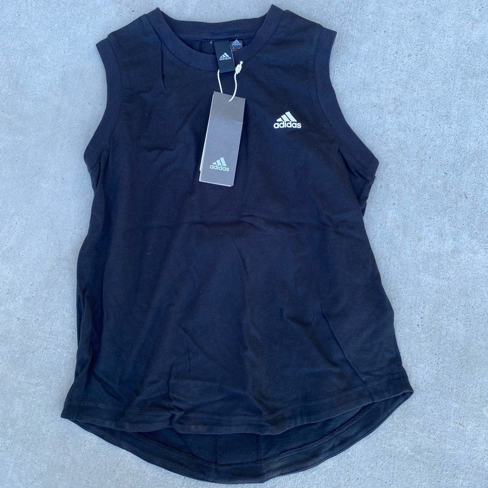 Adidas Black Muscle Tee
